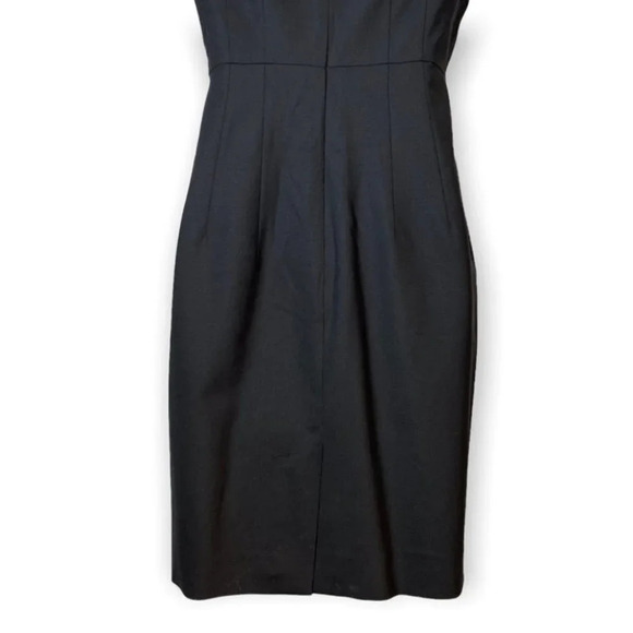 Banana Republic Black Wool Sheath Stretch Dress - Picture 6 of 9